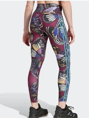 Adidas Farm Rio NEW with Tags
Butterfly tights In Burgundy/Blue/Black